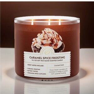 Goose Creek 3-Wick Candle- Caramel Spice Frosting (14.5 oz)